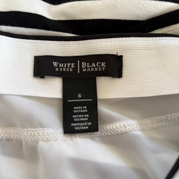 WHBM tiered knit mini pencil skirt, 6 - Picture 3 of 5